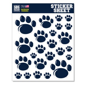 sticker sheet paws image